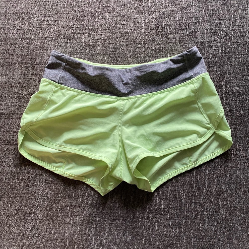 Lululemon speed shorts